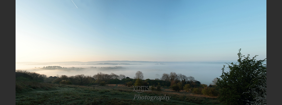 North Downs mist