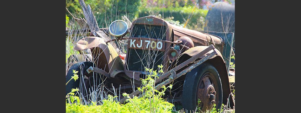 Vintage Car, Harrietsham, Kent