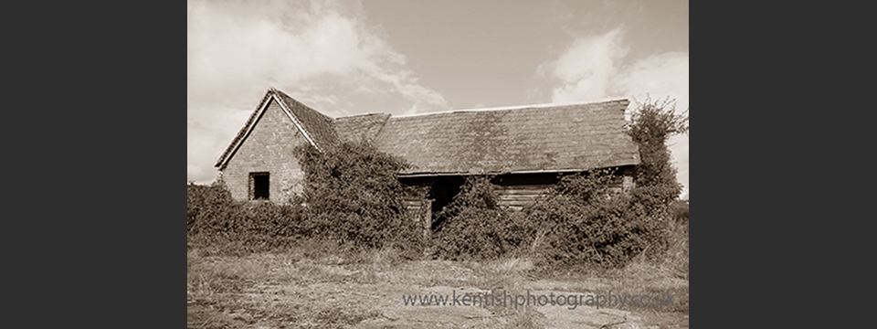 Derelict barn, Ide Hill, Kent