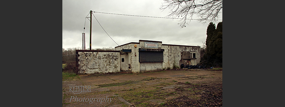 Derelict garage, Kent