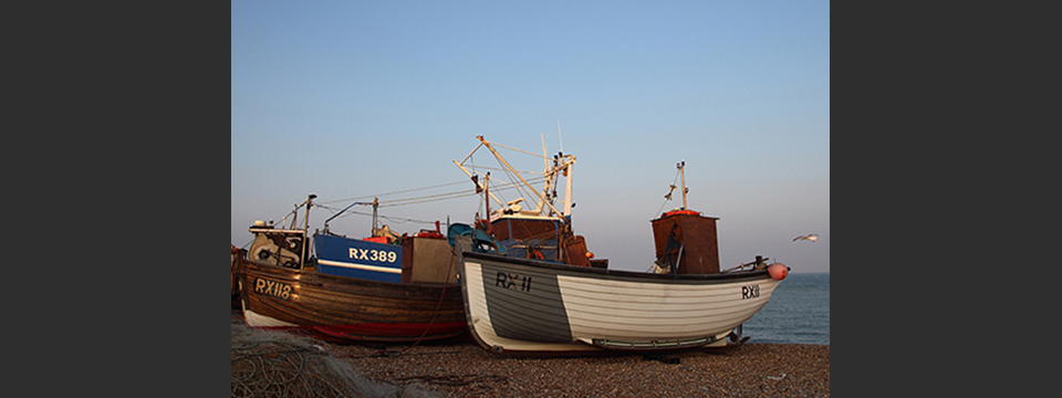 Fishing boat, Hastings