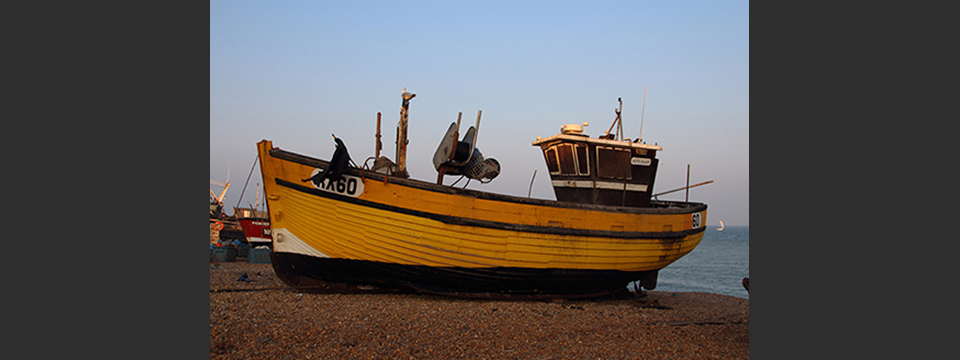 Fishing boat, Hastings